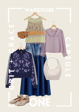 Grit + Grace Wardrobe One | Playful Feminine Sporty | May 2026