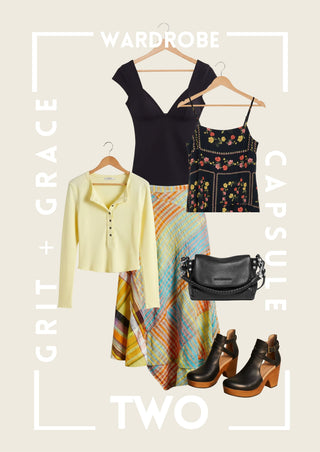 Grit + Grace Wardrobe Two | Boho Vibrant Playful | May 2026