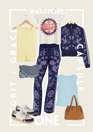 Grit + Grace Wardrobe One | Retro Sporty Curated | May 2026