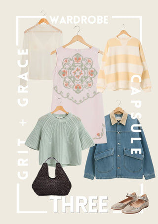 Grit + Crace Wardrobe Three | Soft Relaxed and Cozy | May 2026