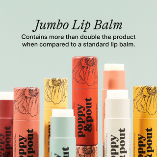 Poppy & Pout Lip Balm, Lemon Bloom