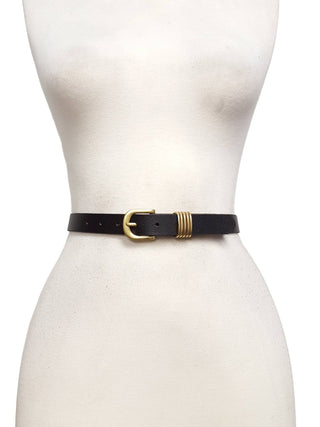 Skinny Genuine Leather Belt