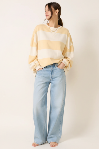 Free People Classic Stripe Crew