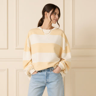 Free People Classic Stripe Crew