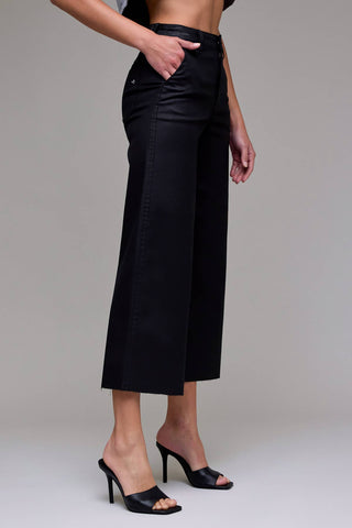 Hidden Jeans Nori Coated Wide Leg