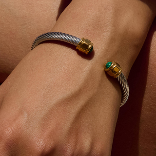 Vail 2T 18K Bangle