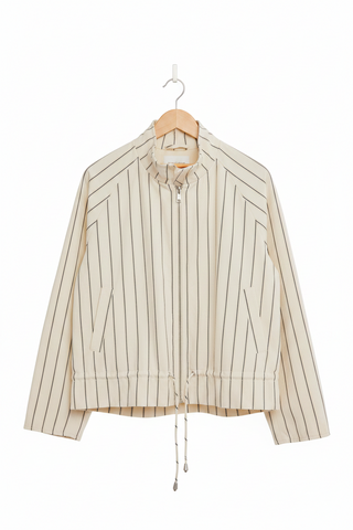 Free People Devon Balloon Barrel Jacket