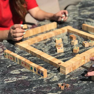 Handmade Mahjong Game Set