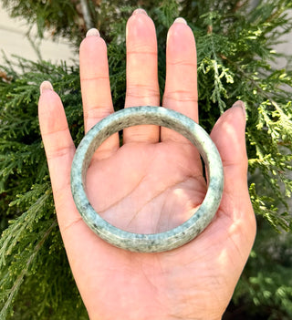 Natural Burma Jade Bangle Bracelet