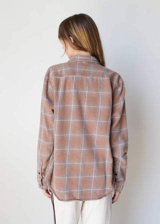Upcycled One of a Kind Acid Washed Flannel