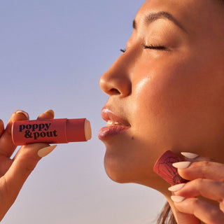 Poppy & Pout Pomegranate Lip Balm