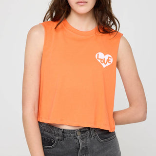 Spiritual Gangster Love Callie Crop Tank