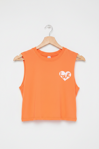 Spiritual Gangster Love Callie Crop Tank