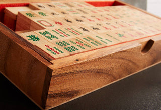 Handmade Mahjong Game Set