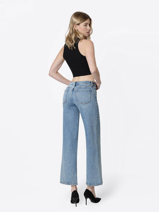 Vervet Low Rise Wide Leg Jeans