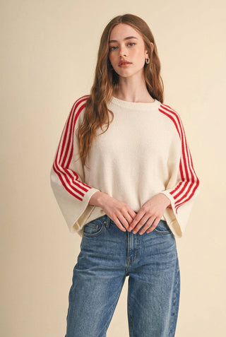 Delray Sweater in Cream