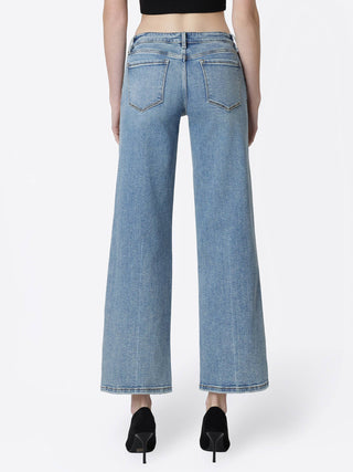 Vervet Low Rise Wide Leg Jeans