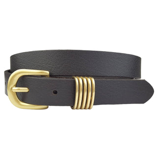 Skinny Genuine Leather Belt