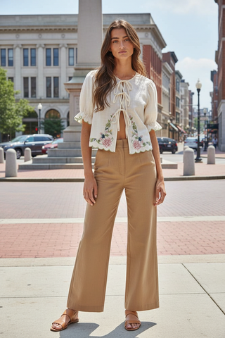 Lola Embroidered Top