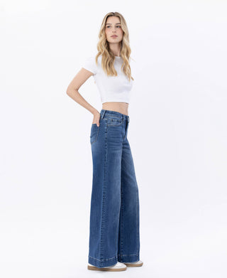 Lovervet High Rise Trouser Stretch Jeans