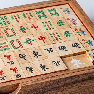 Handmade Mahjong Game Set