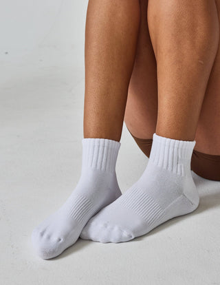 Lucky Honey Everyday Cropped Crew Sock