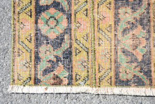 Golden Era Vintage Turkish Rug, 2.7x3.1 Ft