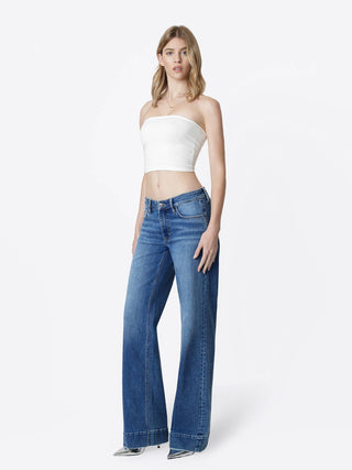 Lovervet by VERVET Low Rise Wide Leg Jeans
