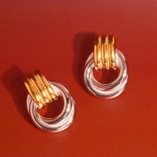 Wanda 18K Gold Non-Tarnish Classic Hoop Earring