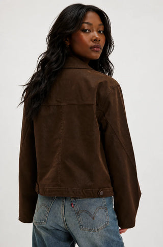Blair Vegan Suede Sierra Coat