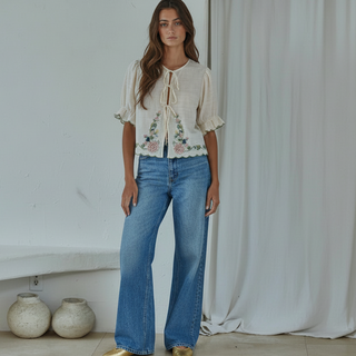 Lola Embroidered Top
