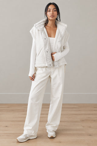 Free People Movement Scout it Out Vest in Birch Tree