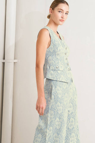 Blondie Lace Vest