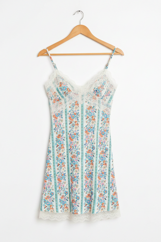 Free People Wish You Were Here Mini Slip