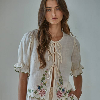 Lola Embroidered Top