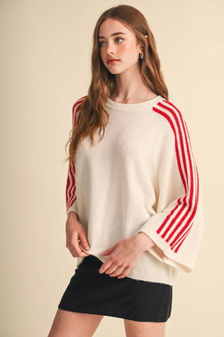 Delray Sweater in Cream