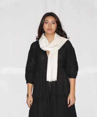 Herringbone Cashmere Scarf