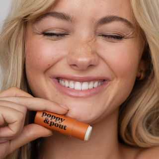 Poppy & Pout Orange Lip Balm