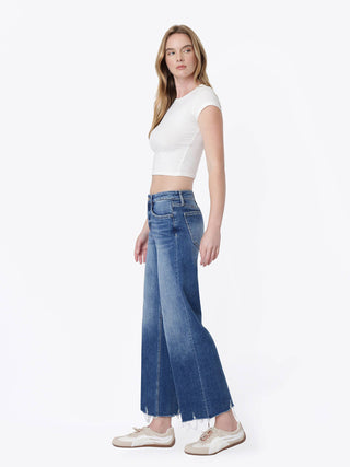 Lovervet Mid Rise Stretch Wide Leg Jeans