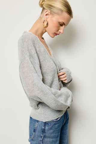Effortless Chiffon Cardigan
