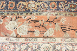 Classic Floral Orange Rug, 2.1x3.2 Ft Woven Rug
