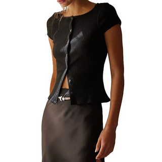 Free People Most Wanted Cardi in Black