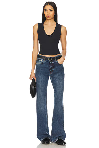 Free People Neria Tank in Black