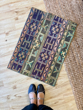 Midnight Atlas Handmade Rug, 2x3