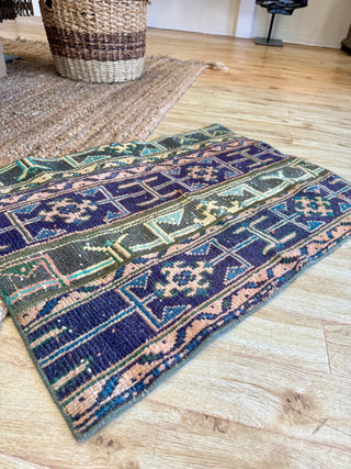 Midnight Atlas Handmade Rug, 2x3