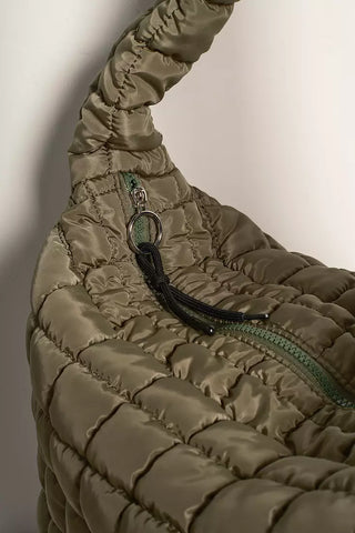 Free People Movement Quilted Carryall in Seargrass