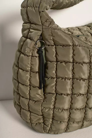 Free People Movement Quilted Carryall in Seargrass