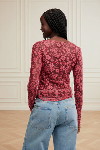 Free People Early Sunsets Layering Top