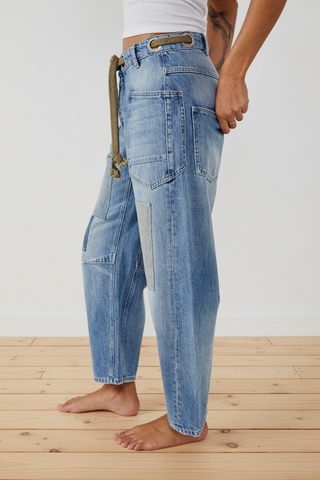 Free People Moxie Low Slung Pull On Pant