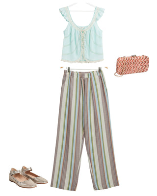 Free People Chambers Laid Back Stripe Pant